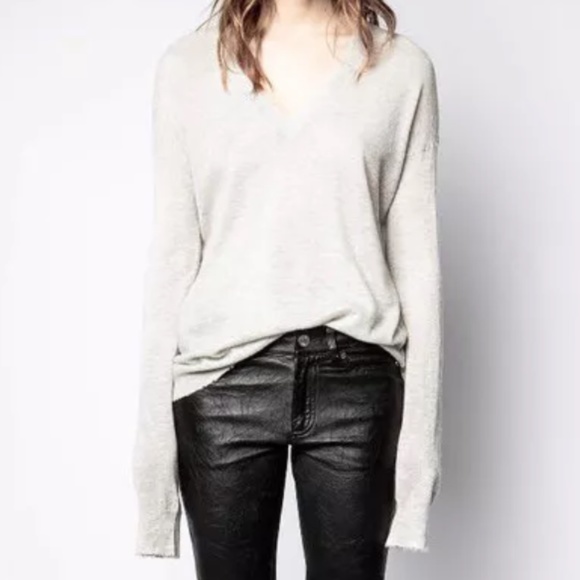 Happy Cp Cashmere Sweater from Zadig & Voltaire - Picture 1 of 12